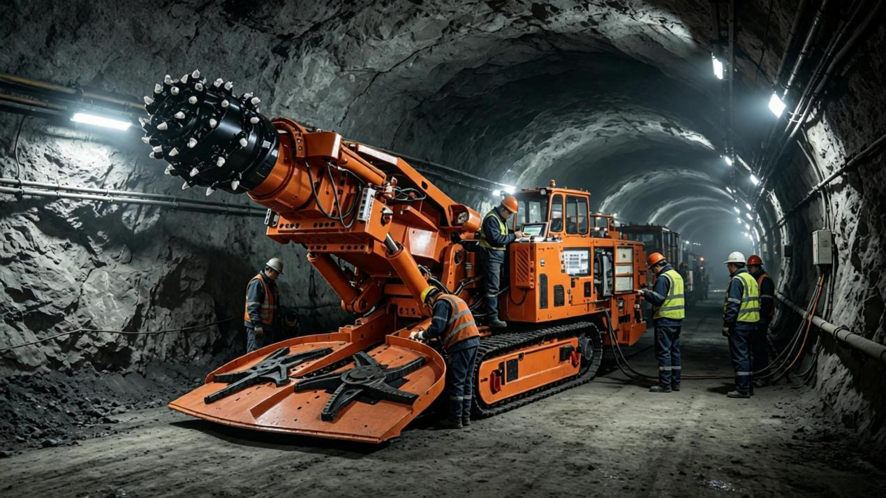 Proyek Roadheader EBZ200 untuk Tambang Logam di Mongolia